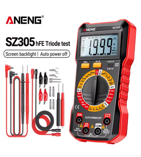 Aneng sz305 digital multimeter - aneng,