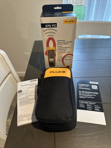 Fluke 376 true rms dc - fc, ac/dc